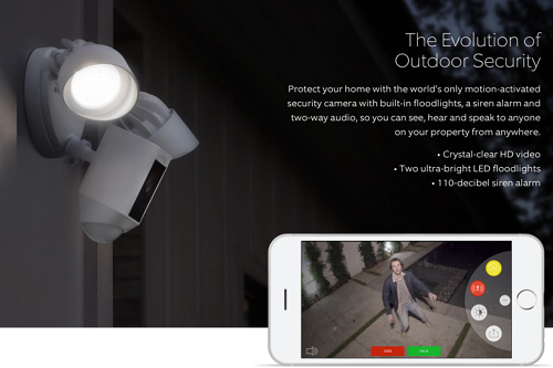 Ring Floodlight Camera Features