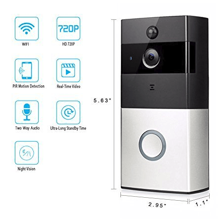 AKASO Wifi Doorbell Camera Features